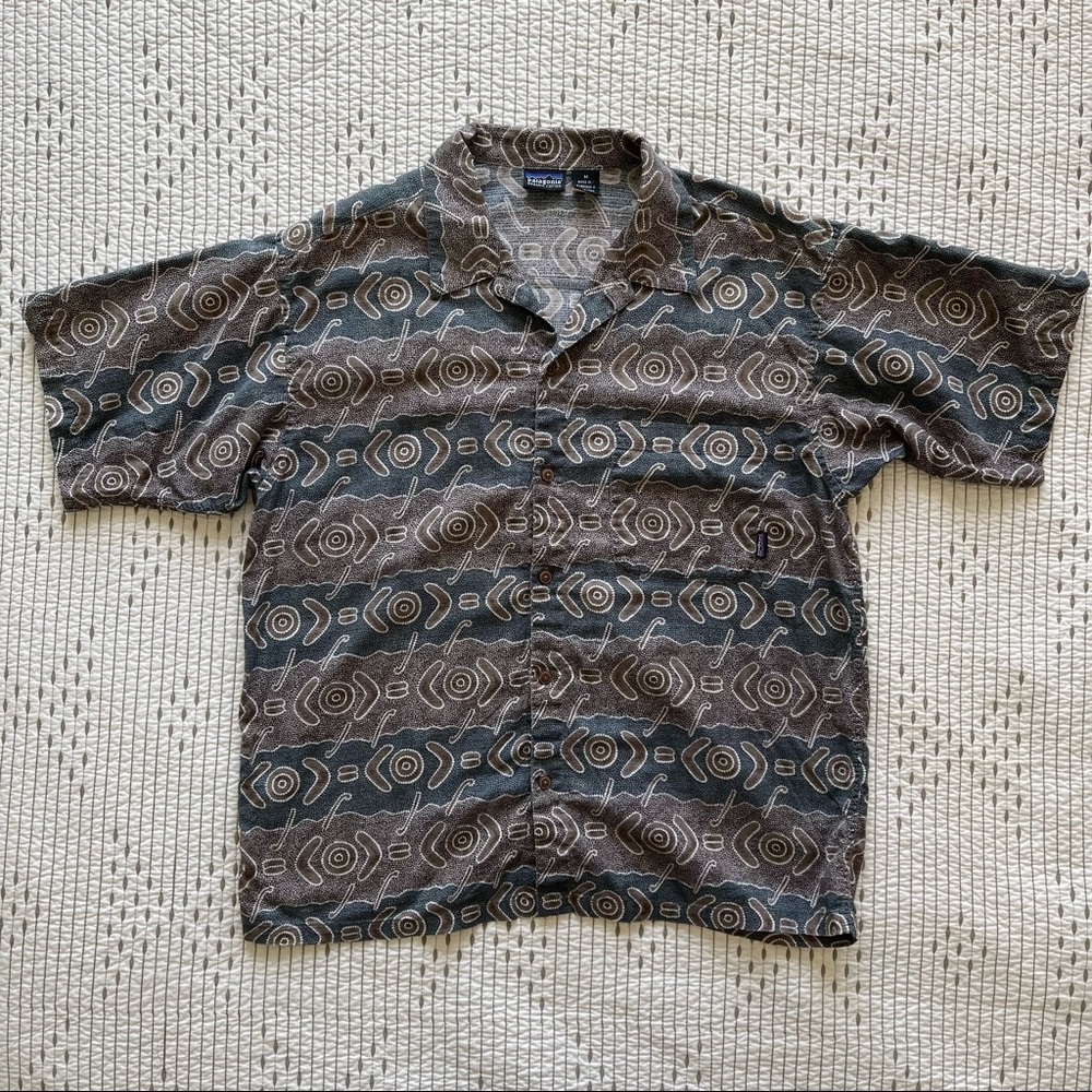 Patagonia VINTAGE Button-down Shirt, Men’s Medium